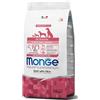 Monge Puppy/Junior Monoproteico Manzo e Riso Kg.2,5 All Breeds.Crocchette Per Cani- Puppy