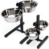 CAMON Doggy Bar Kit Supporto Ciotole.C026/2. Ciotole Per cani