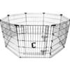 CAMON Recinto Pieghevole 8 Pannelli 60x76 h cm . Cucce /Gabbie