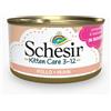 Schesir kitten mousse 3-12 Pollo gr.85. Cibo Umido Per Gattini