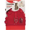 CAMON S.p.A. Pettorina Per Gatti Misura Large Rosso . Guinzagli e Collari Per Gatti