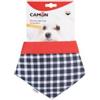 CAMON S.p.A. Bandana Double Face Love Tartan cm 68. Accessorio Per Cani