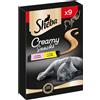 Sheba Creamy Snacks Con Salmone e Pollo 9X12 Gr. Leccornie Per gatti