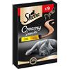Sheba Creamy Snacks Con Pollo e Formaggio 9X12 Gr. Leccornia Per gatti