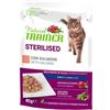 TRAINER Natural Trainer Busta Gatto Sterilised Con Salmone GR.85. Cibo Umido Per Gatti