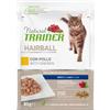 TRAINER Natural Trainer Busta Gatto Hairball con Pollo gr 85. Cibo Umido per gatti.