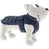 FERRIBIELLA Piumino Caldoso + Misura cm 27 blu . Abbigliamento Per Cani .