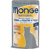 Monge Kitten Busta Tonno e Fegatini e Pollo Gr 80. Cibo Per Cuccioli Di Gatto
