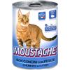 MONGE Moustache Bocconcini Pesce 415 Gr Cibo Umido per Gatti