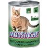 MONGE Moustache Bocconcini Coniglio 415 Gr Cibo Umido per Gatti