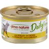 Almo Daily Menu Mousse con pollo gr 85. Cibo Umido per gatti