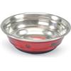 CAMON Ciotola Acciaio New Selecta Bowl ml 350. Mangiatoie Per Cani e Gatti