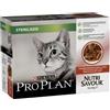PRO PLAN Proplan Nutri savour Sterilised Manzo in salsa Multipack 10x75gr.Mangime Umido Per Gatti
