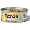 Monge Jelly Trancetti Di Tonno Pinne Gialle gr 80. Cibo Umido Per Gatti