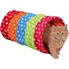 TRIXIE ITALIA SRL Tunnel Gioco Pile Colorato. Giochi Per Gatti
