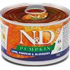farmina Natural and Delicious Pumpkin Agnello zucca e mirtillo mini gr 140. Cibo Umido Per Cani