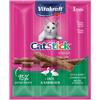 Vitakraft Cat stick Mini Anatra e Coniglio 3pz gr.18. Snack per gatti .