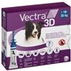 CEVA VETEM Vectra Dog 3D 10-25 Kg 3 pipette. Antiparassitario per cani