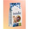 Exclusion Monoproteico Sterilizzato Pollo gr 300. Cibo Secco Per Gatti