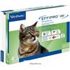 Virbac Effipro Duo Gatto 4 Pipette 1-6 Kg Antiparassitario per Gatti