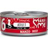 N.P.INDUSTRIES S.R.L. Mini me 6 adult Patè al manzo gr 85. Disugual. Cibo Umido Per Gatti .