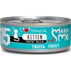 N.P.INDUSTRIES S.R.L. Mini Me 15 Kitten Patè Alla Trota 85 gr. Disugual. Cibo Per Cuccioli Di gatto