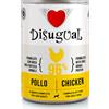 N.P.INDUSTRIES S.R.L. Disugual Umido Cane Pollo Gr 400. Cibo Umido Per cani