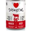 N.P.INDUSTRIES S.R.L. Disugual Manzo Umido Cane gr 400. Cibo Umido Per Cani