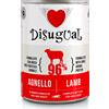 N.P.INDUSTRIES S.R.L. Disuagual Umido Cane Agnello gr 400. Cibo Umido Per Cani