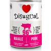 N.P.INDUSTRIES S.R.L. Disugual Umido Cane Maiale gr 400. Cibo Umido Cane