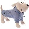 FERRIBIELLA Felpa Boss cm 25 blu . Abbigliamento Per cani
