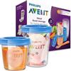Philips Avent - Set vasetti per la conservazione della pappa