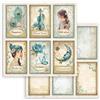 Carta Scrap Masquerade 6 cards Stamperia