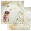Carta Scrap Masquerade lady butterfly Stamperia