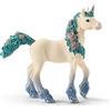Schleich BAYALA | Puledro di unicorno dei fiori 70591 | 2 x 9 x 8 cm