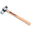 Bellota 8011-A - Martello Meccanico a Sfera con Manico in Legno per Officina e Lavori nell'Edilizia