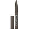 Maybelline New York Brow Xtensions, Matita cremosa in stick per sopracciglia, Black Brown