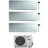 Daikin CONDIZIONATORE DAIKIN EMURA 3 TRIAL SPLIT 7000+9000+9000 BTU BIANCO WIFI INVERTER 3MXM68A9 A+++