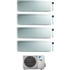 Daikin CONDIZIONATORE DAIKIN EMURA 3 QUADRI SPLIT 7000+7000+7000+12000 BTU BIANCO WIFI INVERTER 4MXM80A9 A+++