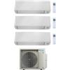 Daikin CONDIZIONATORE DAIKIN TRIAL SPLIT PERFERA ALL SEASONS 5000+7000+9000 BTU WIFI INVERTER 3MXM68A A+++