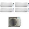 Daikin CONDIZIONATORE DAIKIN QUADRI SPLIT PERFERA ALL SEASONS 5000+7000+9000+9000 BTU WIFI INVERTER 4MXM68A A+++