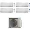 Daikin CONDIZIONATORE DAIKIN QUADRI SPLIT PERFERA ALL SEASONS 7000+9000+9000+12000 BTU WIFI INVERTER 4MXM68A A+++