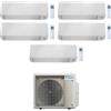 Daikin CONDIZIONATORE DAIKIN PENTA SPLIT PERFERA ALL SEASONS 5000+5000+5000+9000+12000 BTU WIFI INVERTER 5MXM90A A+++