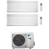 Daikin CONDIZIONATORE DAIKIN DUAL SPLIT STYLISH 7000+18000 BTU BIANCO WIFI INVERTER 2MXM68A9 A+++