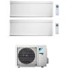 Daikin CONDIZIONATORE DAIKIN DUAL SPLIT STYLISH 9000+18000 BTU BIANCO WIFI INVERTER 2MXM68A9 A+++