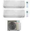 Daikin CONDIZIONATORE DAIKIN DUAL SPLIT PERFERA ALL SEASONS 5000+18000 BTU WIFI INVERTER 2MXM50A A+++