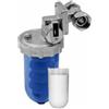 IDRO TEC SRL IDROTEC Filtro Acqua Anticalcare Dosatore di Polifosfati Dosatec Blu 100 Attacchi 1/2-1/2 + Ricarica Di Polifosfati ,
