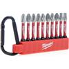 Milwaukee - Shockwave Impact Duty cacciavite Bit Moschettone Set 10 pezzi, confezione assortita