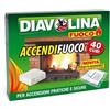 AccendiFuoco Cubi Diavolina 40 Pezzi