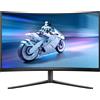 Philips Monitor PC Gaming Curvo 31.5 Quad HD Display LCD 2560 x 1440 Pixel Luminosità 500 cd/m2 Risposta 0,5 ms HDMI DisplayPort colore Nero - 32M2C5500W/00 Evnia 5000